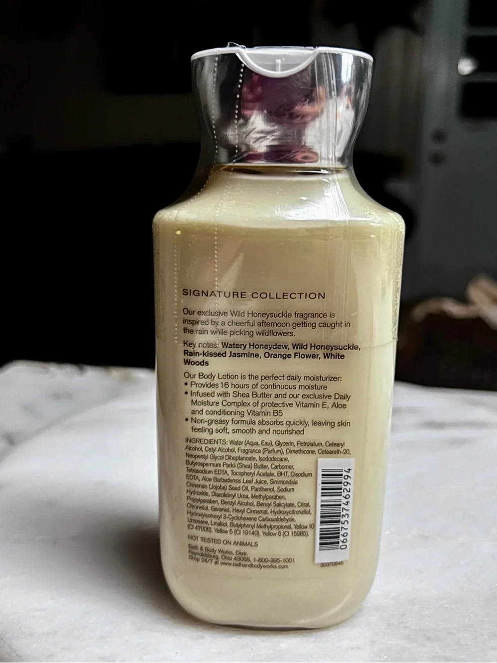 Bath & Body Works “Wild Honeysuckle” Signature Body Lotion ~ 8 oz. ~ New/Sealed